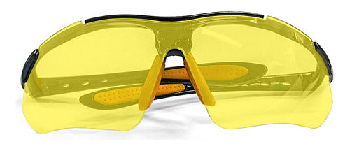 Oculos De Protecao Mod Boxer Amarelo