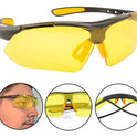 Oculos De Protecao Mod Boxer Amarelo