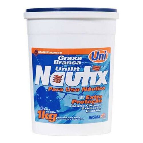 Graxa Branca Unilit Nautix 1kg