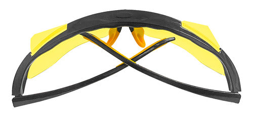 Oculos De Protecao Mod Boxer Amarelo