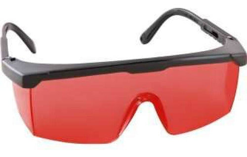 Oculos De Protecao Mod Foxter Vermelho