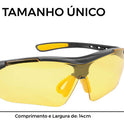 Oculos De Protecao Mod Boxer Amarelo