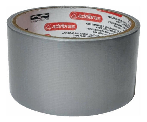 Fita Multiuso Tipo Silver Tape 48mm X 5m Adelbras