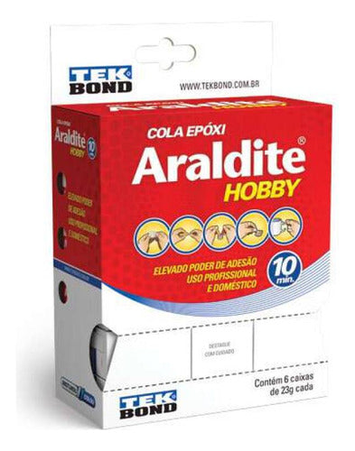 Adesivo Epóxi 23g Araldite Hobby 10min