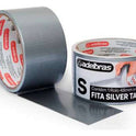 Fita Silver Tape 48mm X 10m Cinza Uso Geral Fixação Forte