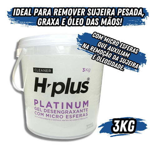 Desengraxante Gel Hplus Platinum  3 Kg