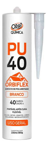 Selante A Base De Poliuretano Pu Branco 380g