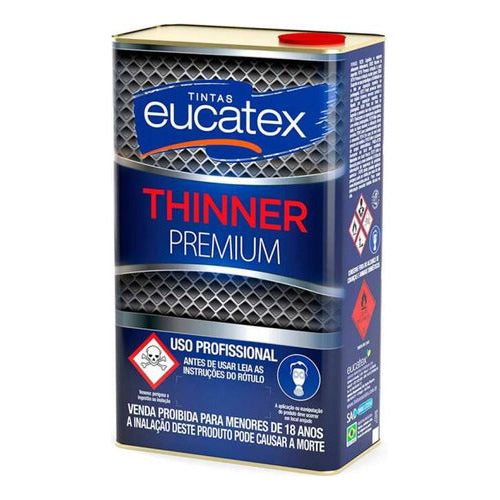 Diluente Eucatex Thinner 9116 5 Litros