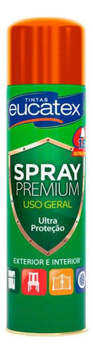 Spray Metalizada Premium Eucatex 400ml Cobre