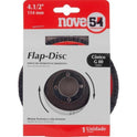 Disco Flap Nove54 4.1/2'' Grão 40 Cor Cinza-escuro