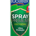 Spray Multiuso Premium Brilhante Eucatex 400ml Preto