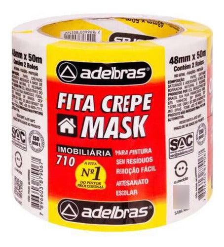 Fita Crepe 48mm X 50m Adelbras